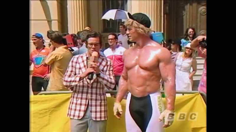 I'm standing here with the legendary Gustav Ditters