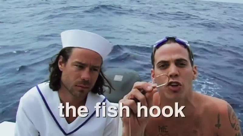 I'm Steve O and this is the Fish Hook