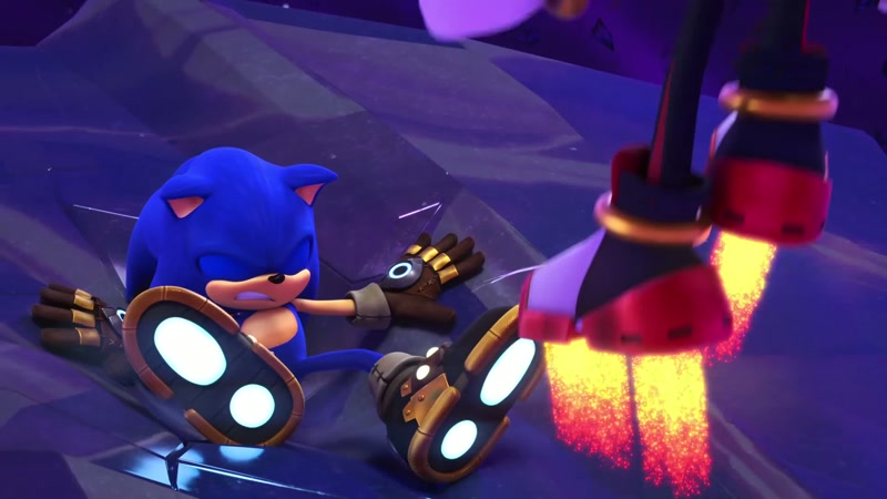 I'm stuck in here and it's all your fault, Sonic!