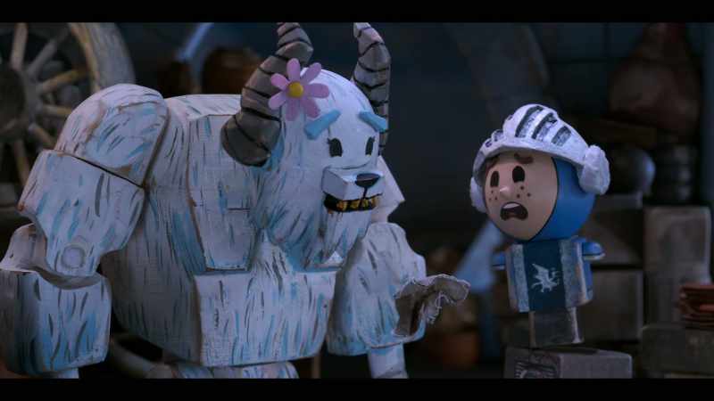 I'm supposed to be this brave squire, but I'm too scared