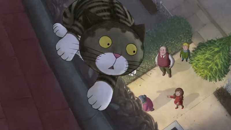 I'm sure she'll come down when she's hungry