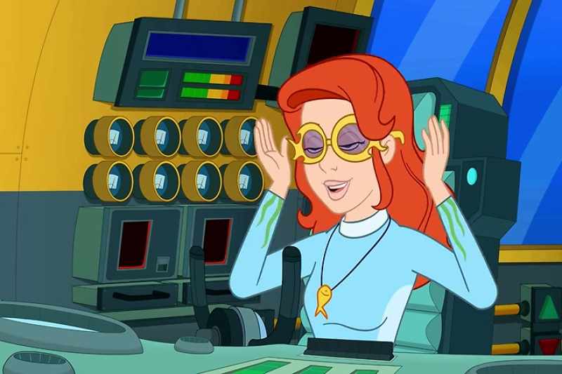 I'm sure she's fine. -Plus, she has her new house