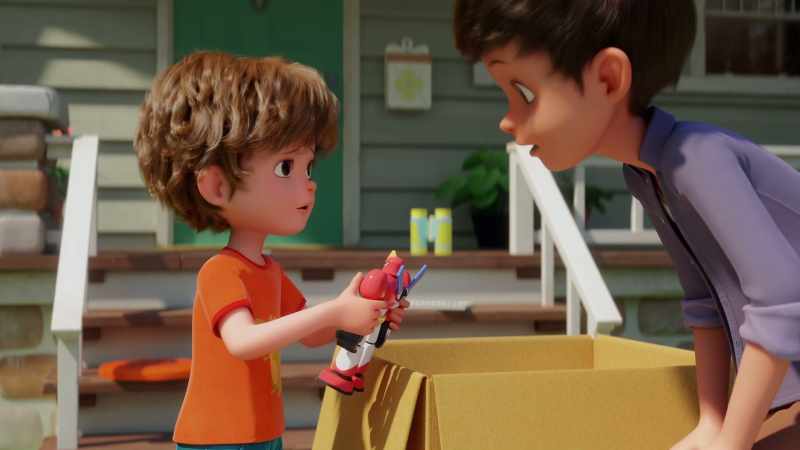 I'm sure the robo-talk feature will work better than the light-up eyes