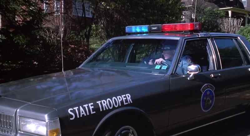 I'm taking him to work. Maybe you should send another unit out to watch the house