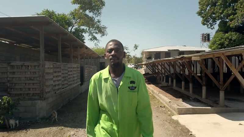 I'm the assistant compost supervisor at SOIL