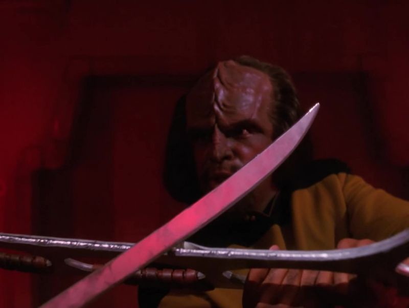 I'm the only one, Worf