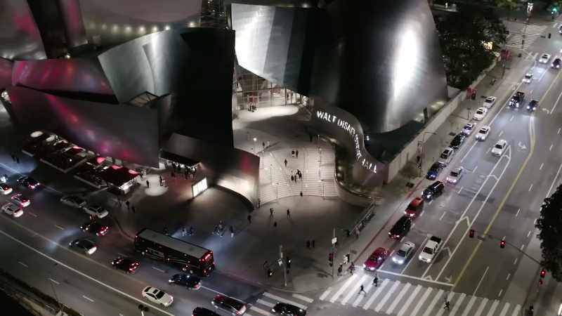 I'm told that inside the concert hall