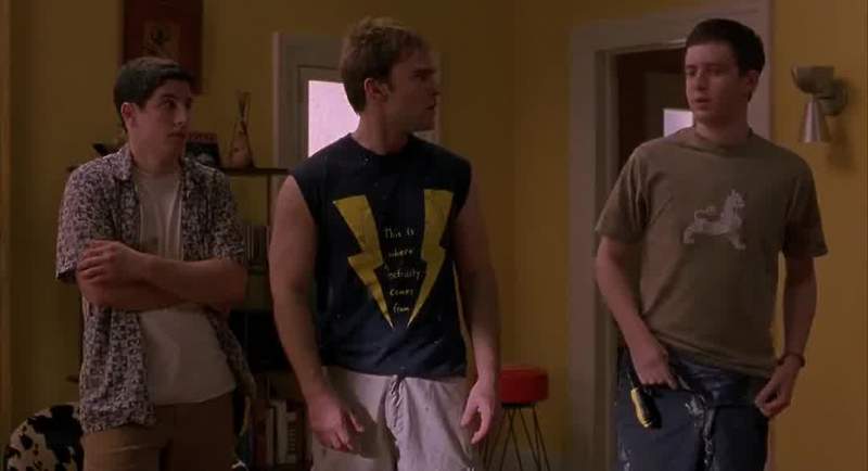 I'm touchin' his ass