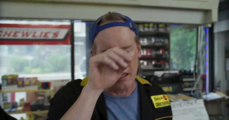 I'm trying to breathe. - You're really sweating, Randal