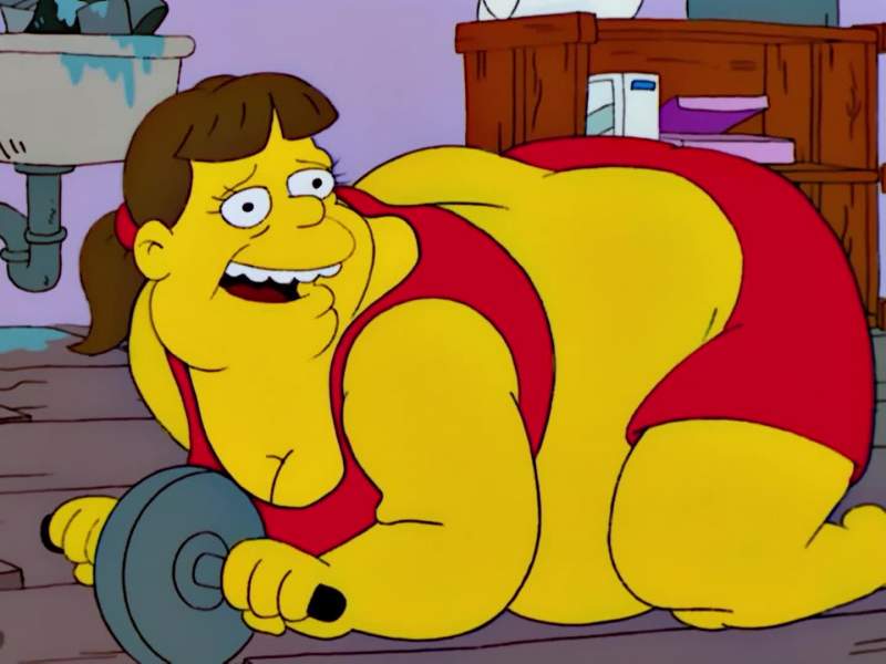 I'm trying to slim down so I can fit into Momma's coffin