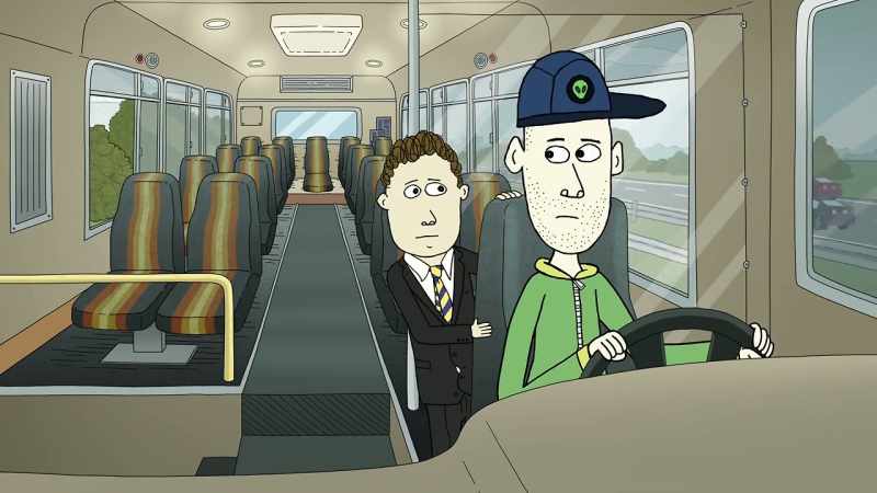I'm veering my ass off. - Doug, slow down