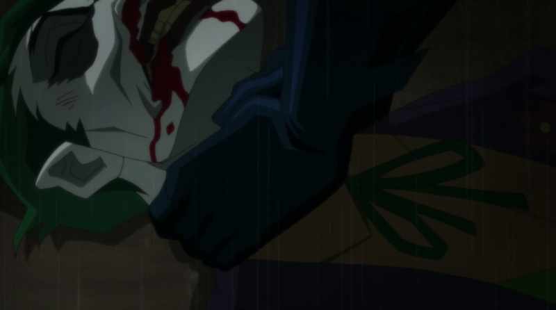 I'm warning you, Batman, let him go!