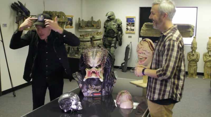 I'm wearing an Aliens Colonial Marines cap
