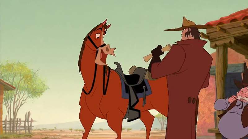 I'm wearing Rico's saddle
