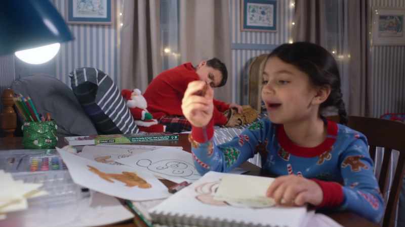 I'm writing a letter to Santa using the magic pen