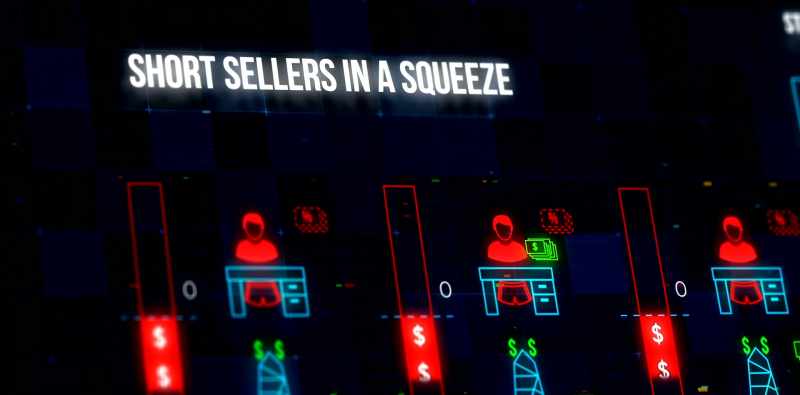 Imagine a bunch of short sellers