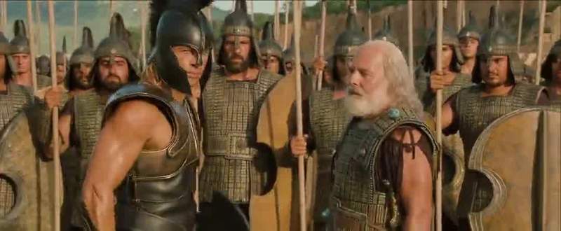 Imagine a king who fights his own battles