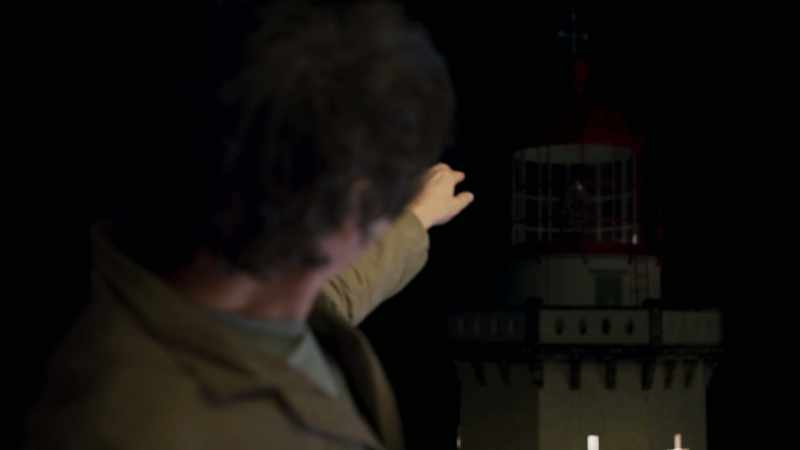 Imagine that a moth just flew across the beam of light