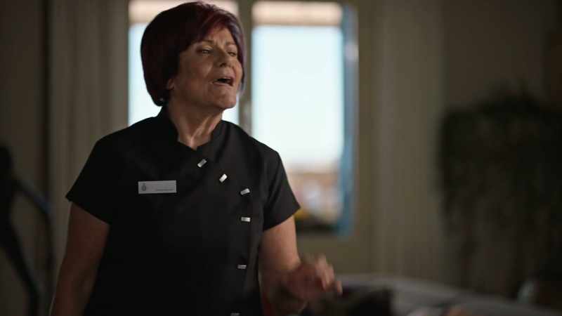 Imagine! No, no. It was poor Judy Maxwell