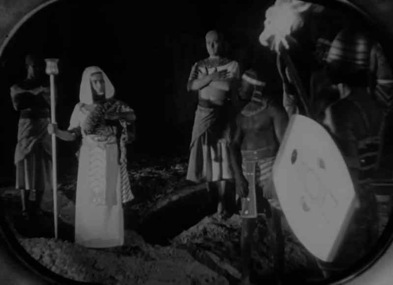 Imhotep's tragedy is not his suffering at being buried aIive