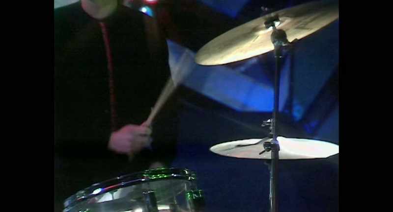 [imitates drumbeat]