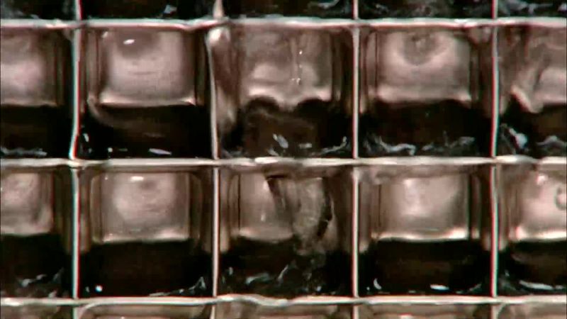 IMPURITIES, LIKE MINERALS, ARE WASHED AWAY
