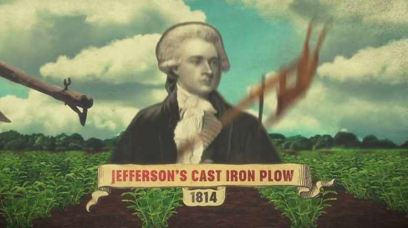 In 1814, thomas jefferson introduced his version