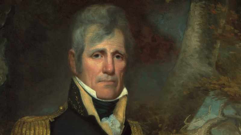 In 1821, by then a national hero