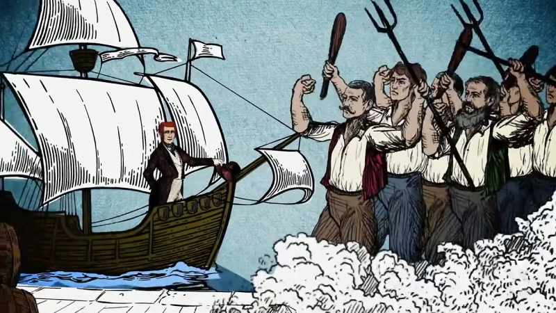 In 1826, the British Government