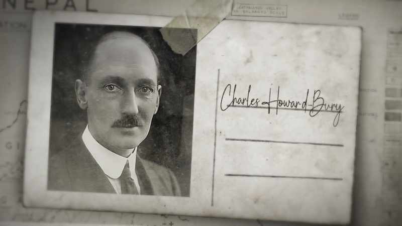 In 1921, British soldier and explorer