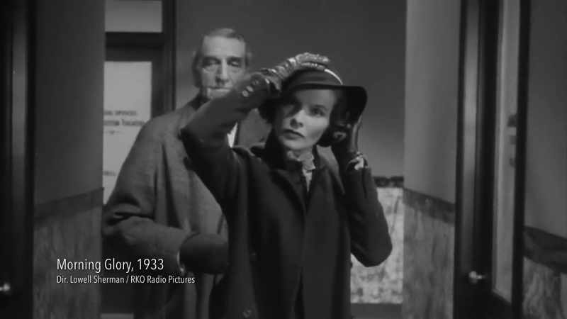 In 1933, she stars in Morning Glory