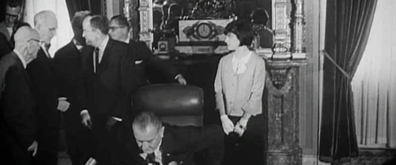 In 1964, the Civil Rights Act passed