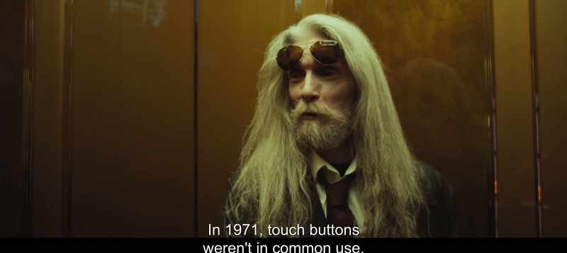In 1971, touch buttons weren't in common use