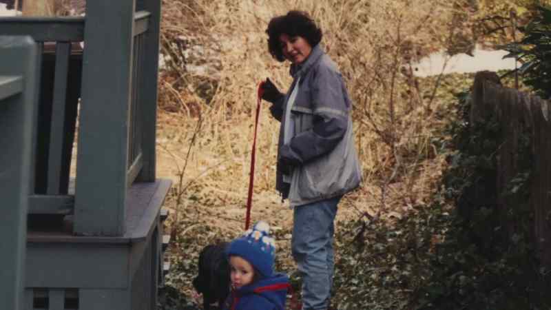 In 1990, my wife's pregnant with our second child