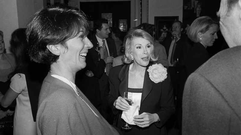 In 1992 I ran into Ghislaine
