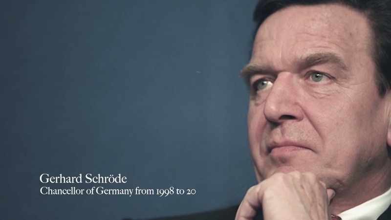 In 1999, German Chancellor, Gerhard Schroder