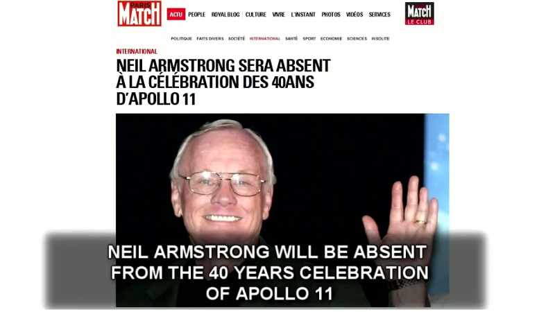 In 2004, filmmaker Bart Sibrel makes a documentary