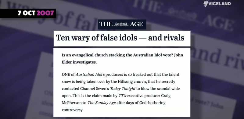 In 2007, Today Tonight alleged