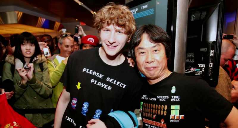 In 2010, he speedran Super Mario Bros