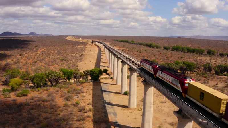 In 2017, a new railway was completed alongside the old one