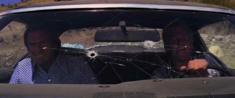 In a case like this you can't take your hands off the wheel for a second