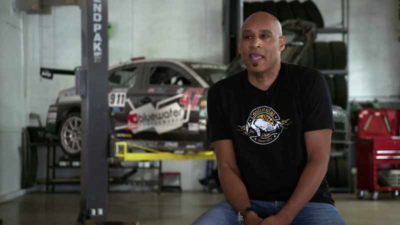 In a normal racetrack, you miss your breaking point