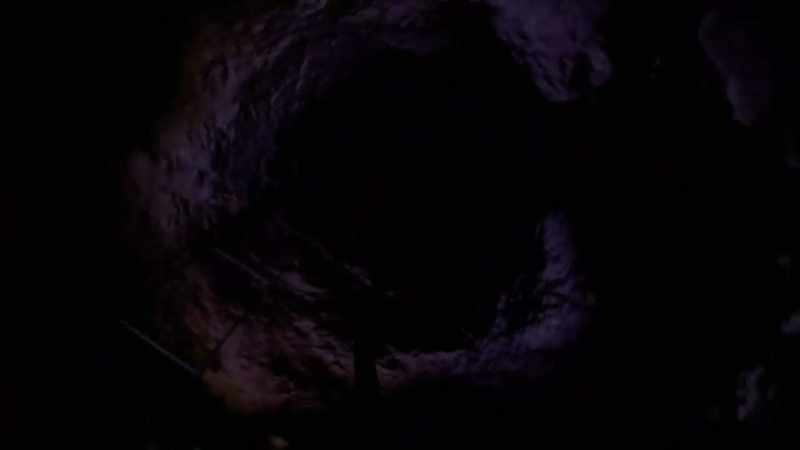 In a mine shaft, Bomb King George has lit nine explosives