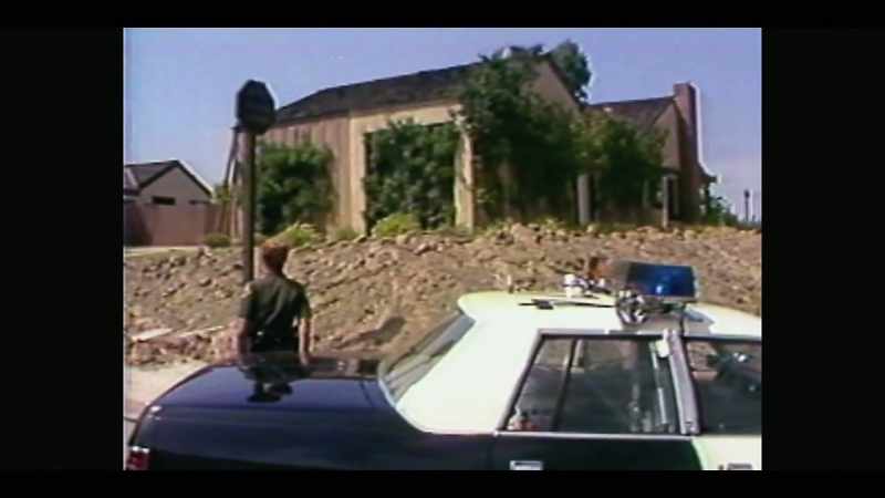 In a subdivision with a manned gate