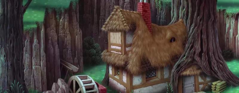 In a woodcutter's cottage