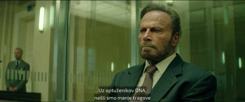 In addition to the defendant's DNA