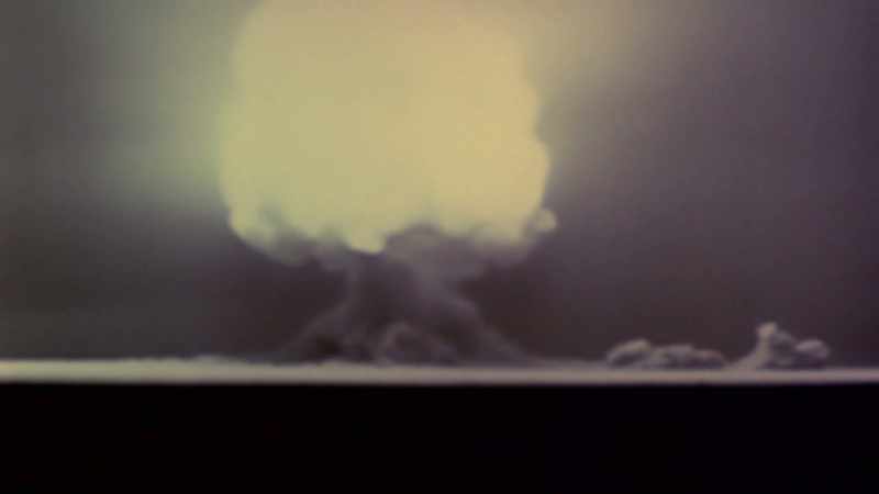 IN AN INSTANT, HUMANITY ENTERS THE NUCLEAR AGE
