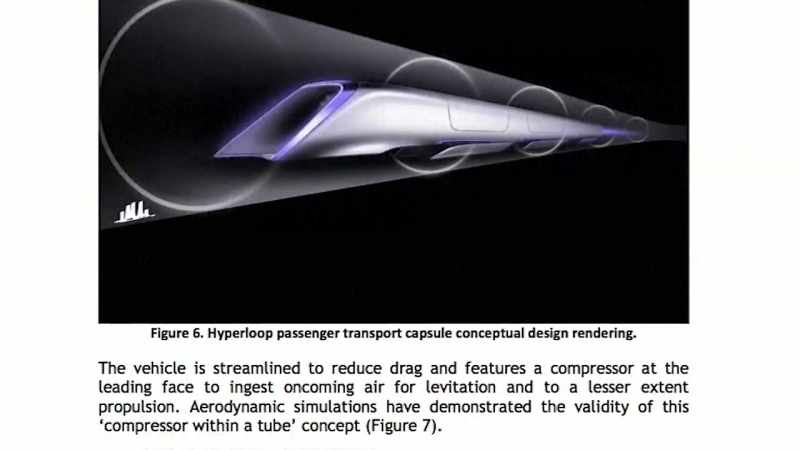 In August 2013, Musk released the Hyperloop