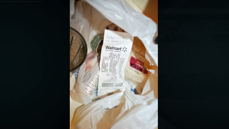 In that bag was a second receipt