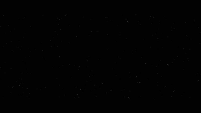 In blackness. - [Melanie] Stop. That's not